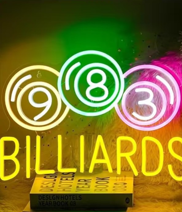 Home Cinema Wall Lights - Manufacturers Can Customize Pool Neon Lights