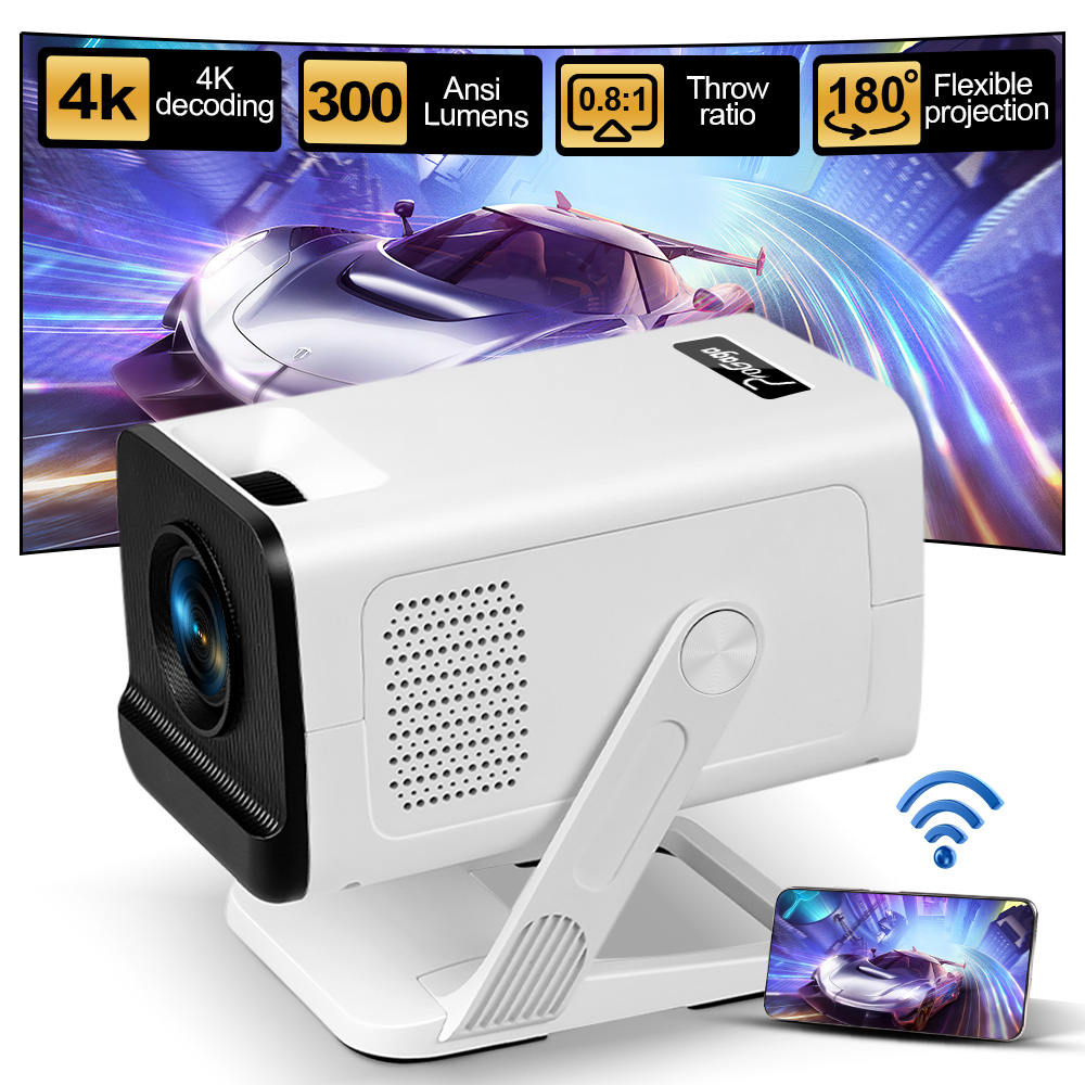 Home Cinema Complet - PG310 Projector Full HD WiFi6 BT5.4