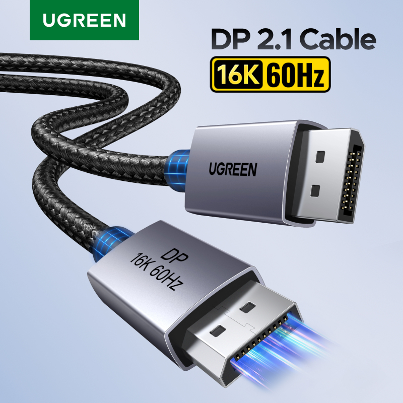 Home Cinema Projector 4K - UGREEN DisplayPort Cable DP 2.1 16K