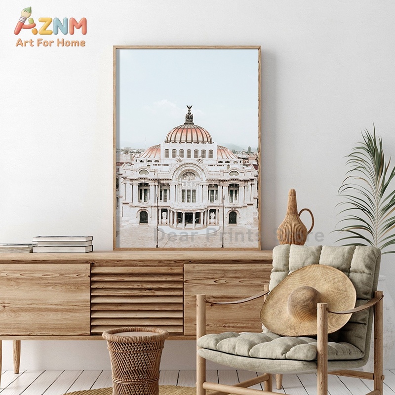 AZNM Boho Mexican City Landsca - Home Cinema Wall 评论和价格