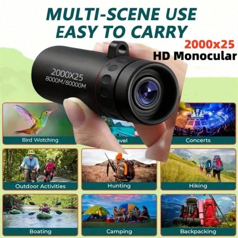 Portable HD Night Vision Monoc - Home Cinema Center 评论和价格
