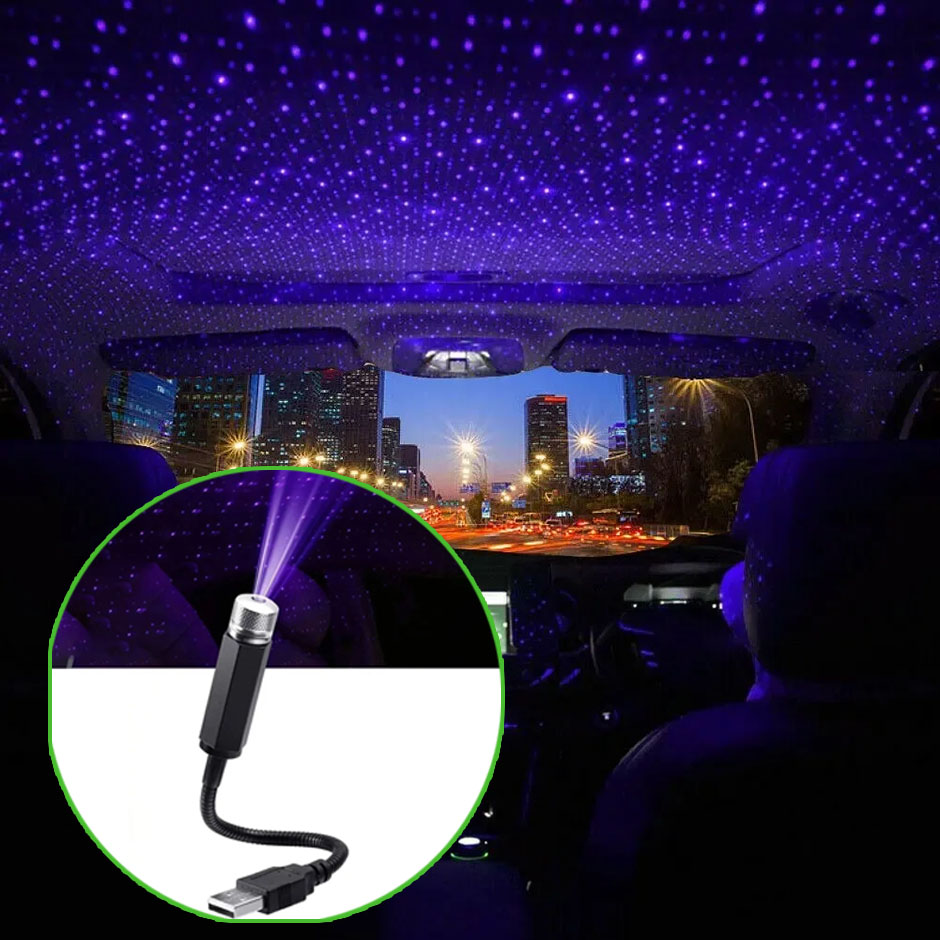 QXNY 1pcs Mini LED Car Roof St - Home Cinema With Projector 评论和价格