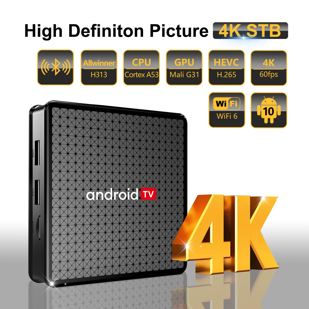 Wudung X5 TV Box AndroidTV All - Home Cinema Media Player 评论和价格