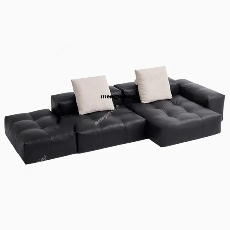 Nordic Leather Compressed Sofa - Home Cinema Room Design 评论和价格