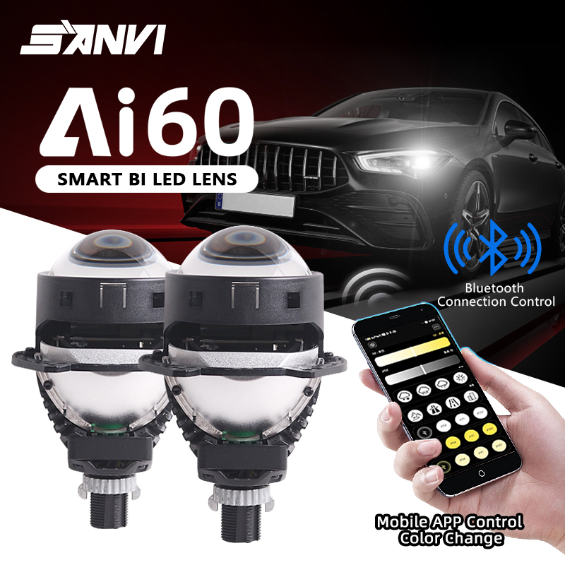 NEW SANVI Ai60 Car Bi LED Proj - Projector Lamp Replacement 评论和价格