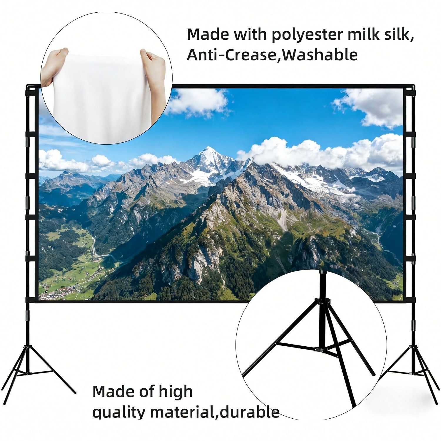 XBJ 100 Inch 4K Ultra HD Proje - Home Cinema Projector 4K 评论和价格