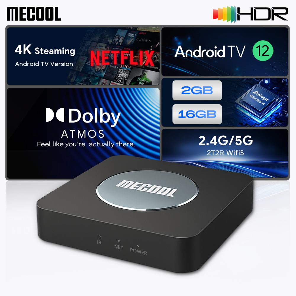 MECOOL TV Box Android TV KM2 P - Home Cinema Media Player 评论和价格