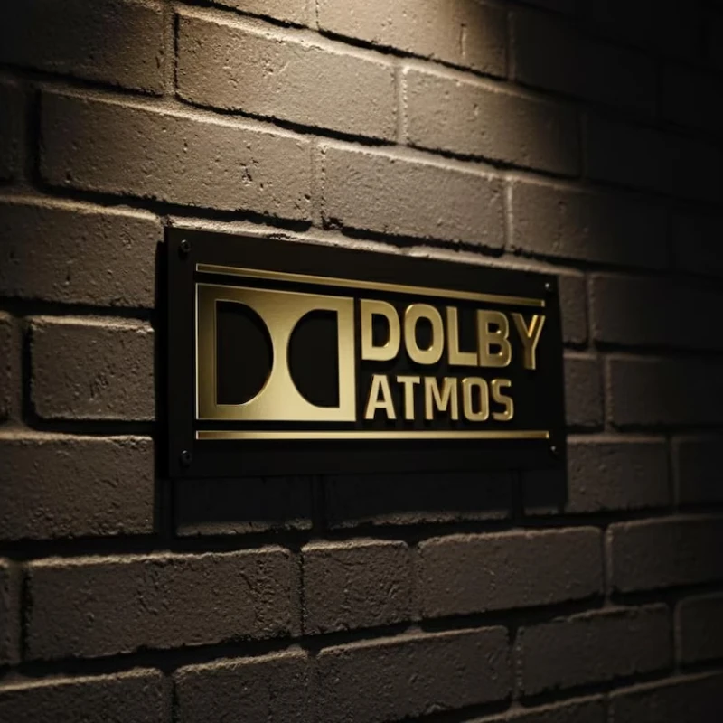 Dolby Atmos Sign: 3D Home Thea - Home Cinema Wall Lights 评论和价格