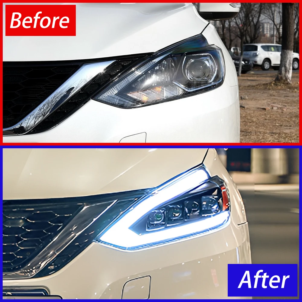 For Nissan Sylphy Sentra 2016- - Projector Lamp Replacement 评论和价格