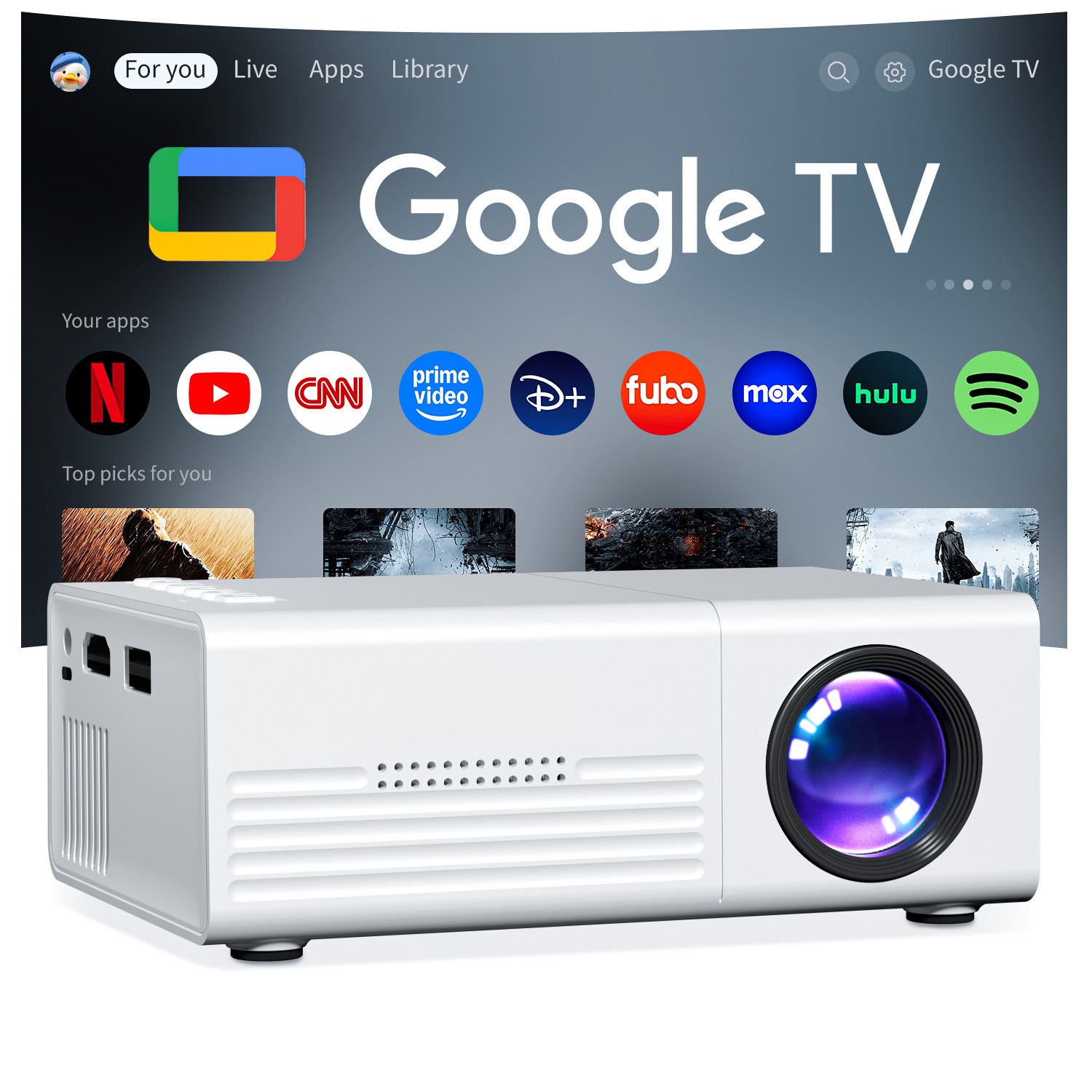 Mini Projector TFT LCD Wifi Bl - Home Cinema Media Player 评论和价格