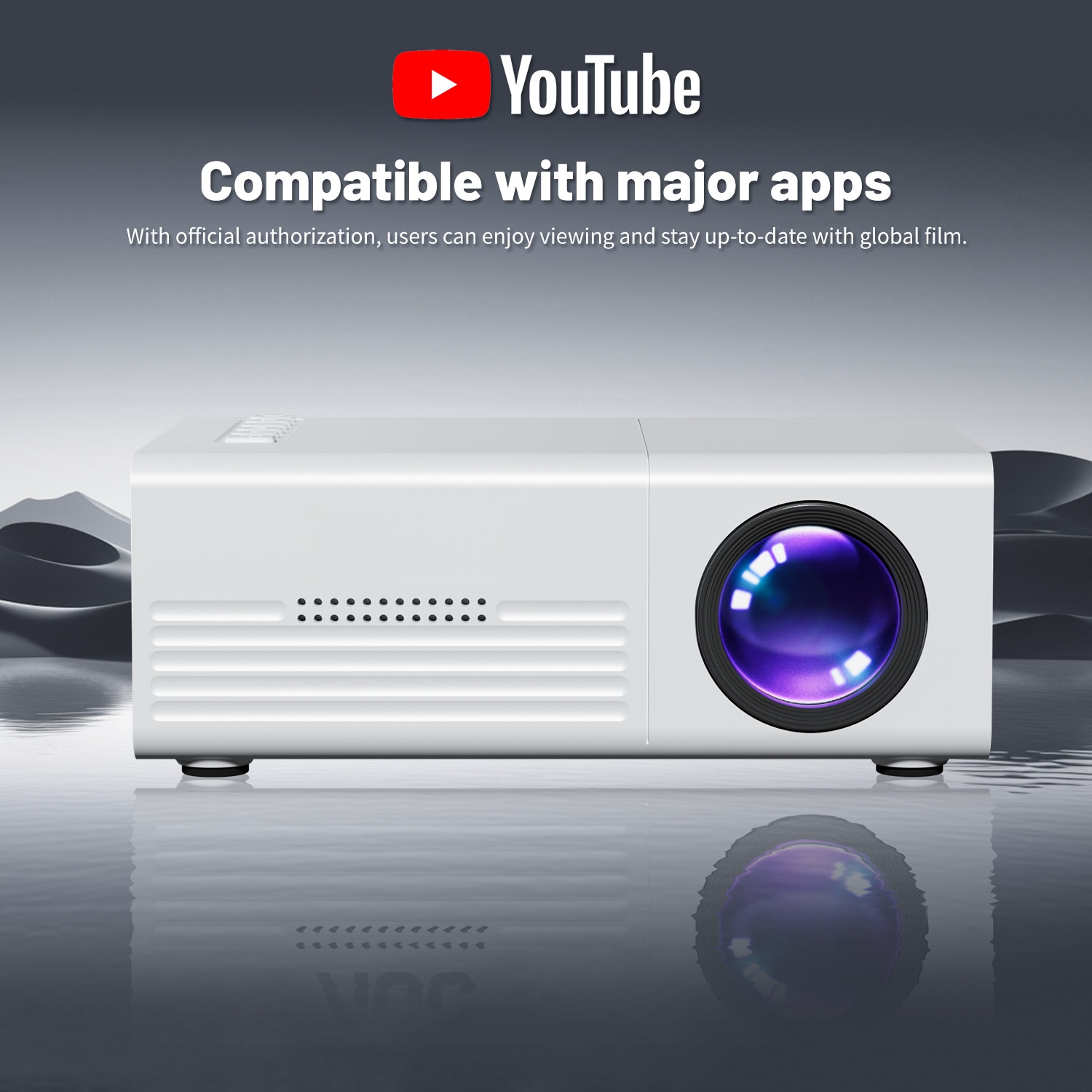 Mini Projector TFT LCD Wifi Bl - Home Cinema Media Player 评论和价格