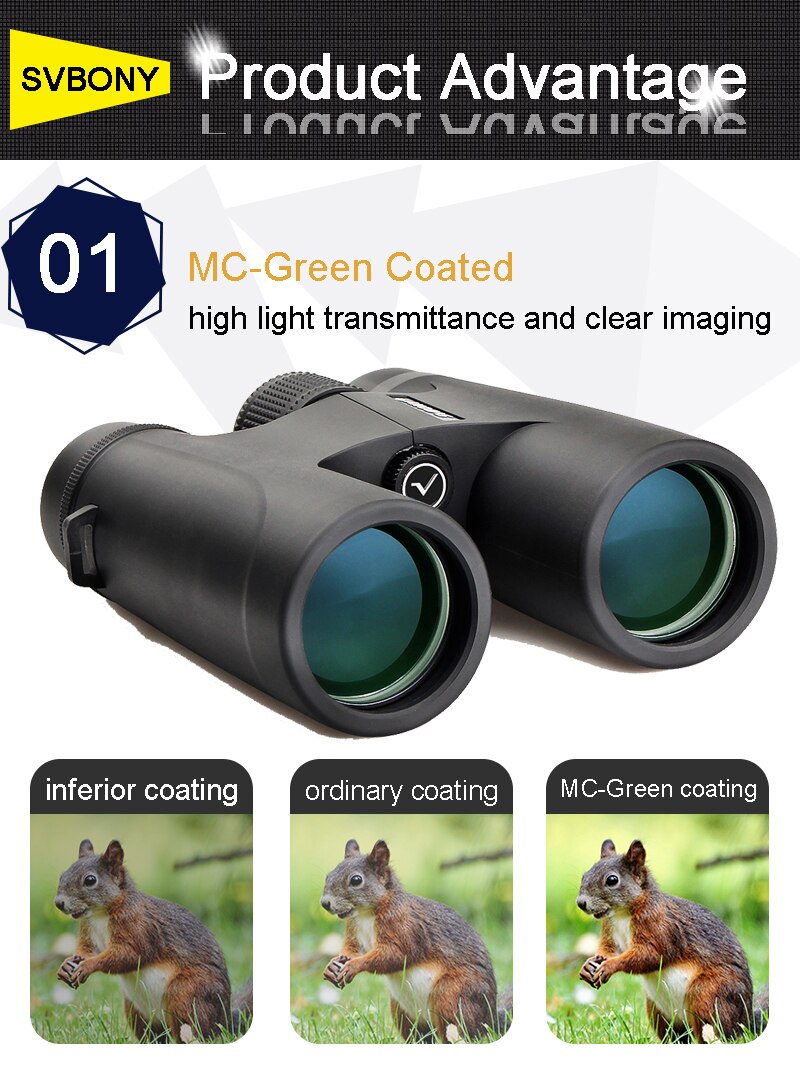 Svbony F9333A/F9333B Binocular - Home Cinema Center 评论和价格