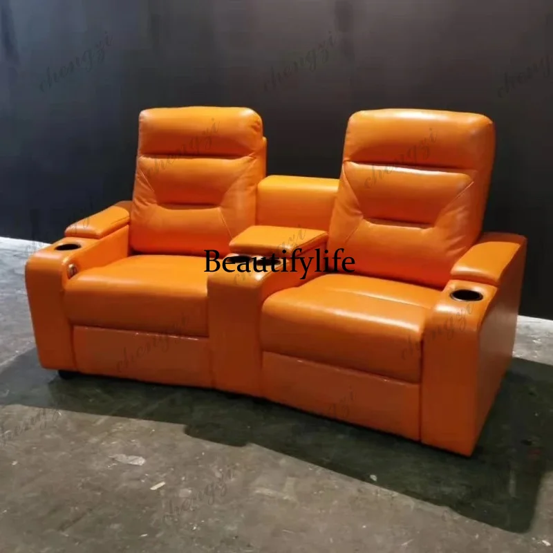 A49 Leather Sofa set With POWE - Home Cinema Couch 评论和价格