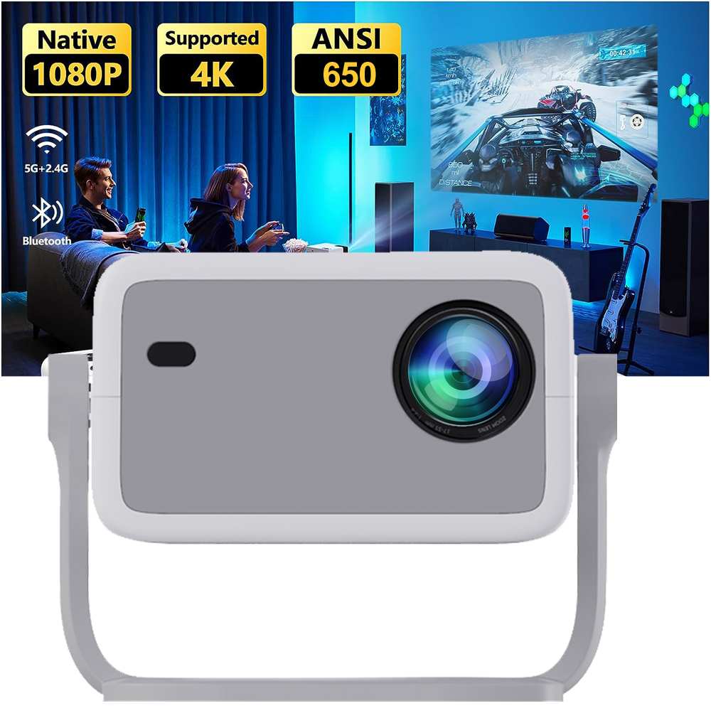 WZATCO WL018 Full HD 1080P Pro - Home Cinema Complet 评论和价格