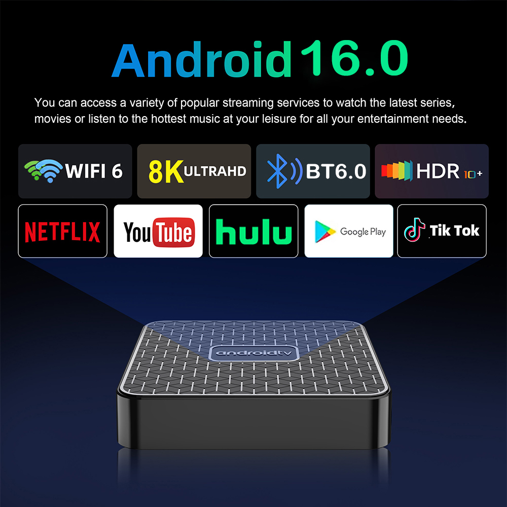 Smart Home Theater T8S 8K Andr - Home Cinema Media Player 评论和价格
