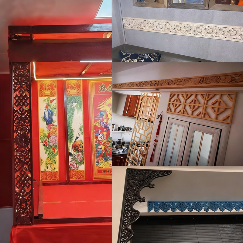 Decorative Wood Molding Wood C - Home Cinema Wall 评论和价格