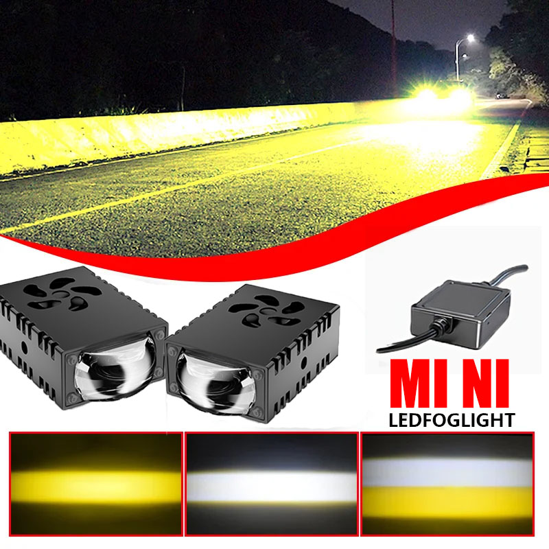 1PCS/2PCS Mini LED Driving Lig - Projector Lamp Replacement 评论和价格