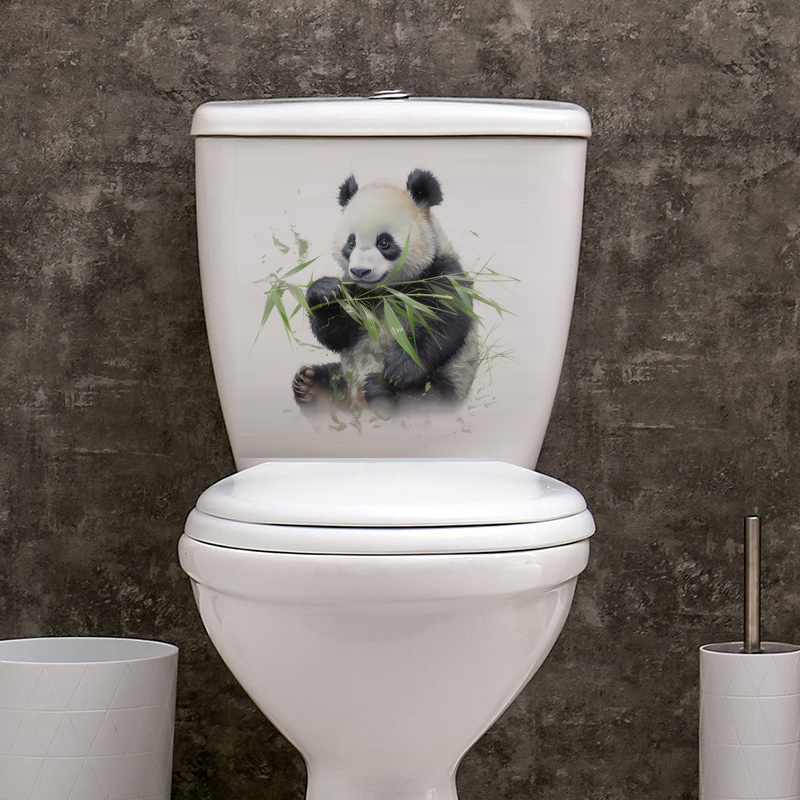 C76# Watercolor Panda Wall Sti - Home Cinema Wall 评论和价格