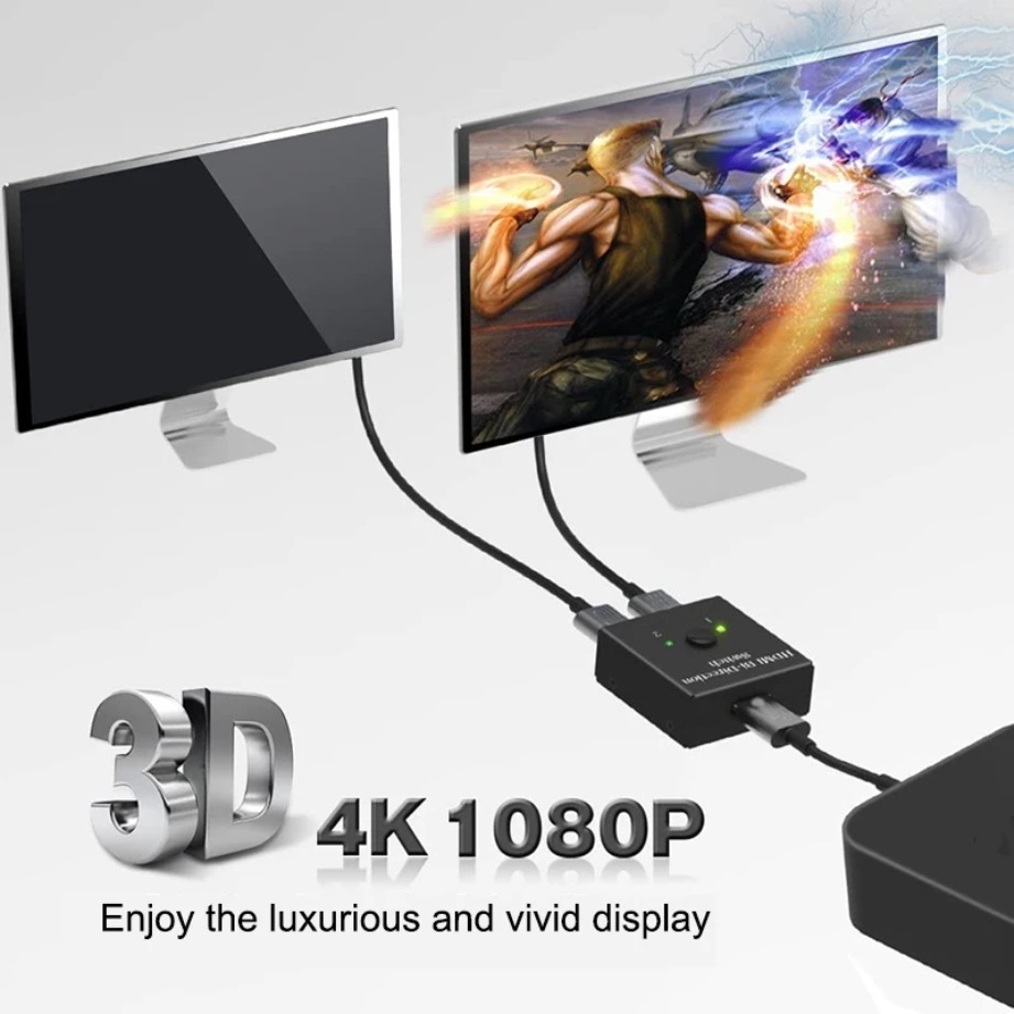 New 4K 3D HDMI-Compatible Swit - Home Cinema With Projector 评论和价格
