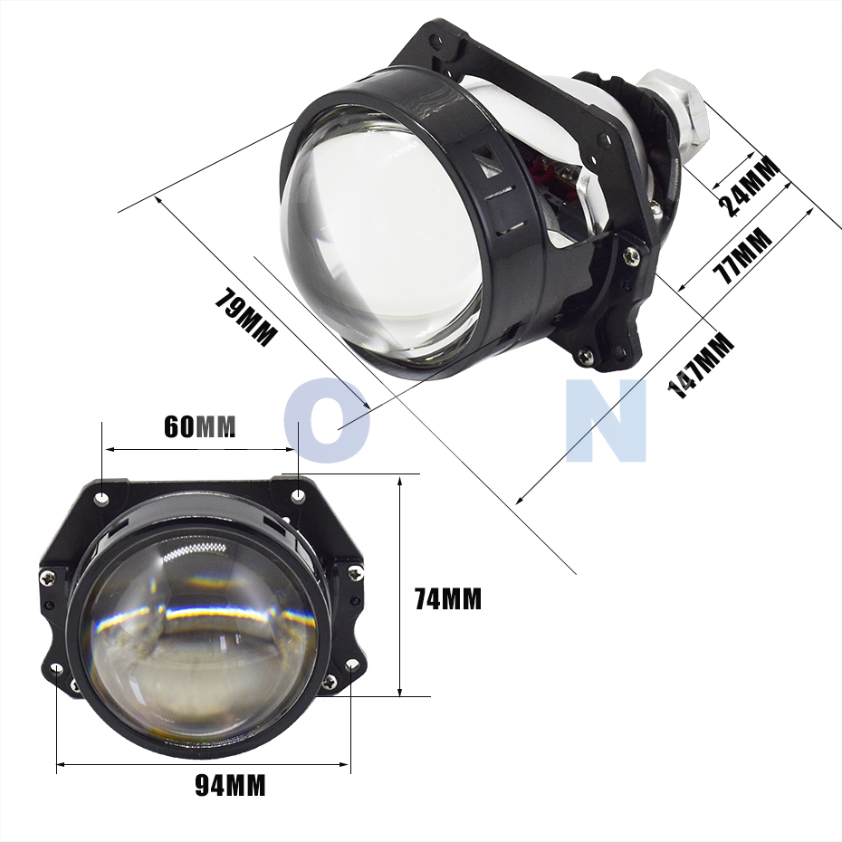 Ronan 40W 3inch Bi-Led Project - Projector Lamp Replacement 评论和价格
