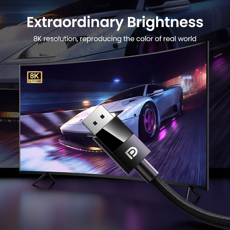 UGREEN DisplayPort Cable 8K DP - Home Cinema Projector Xiaomi 评论和价格