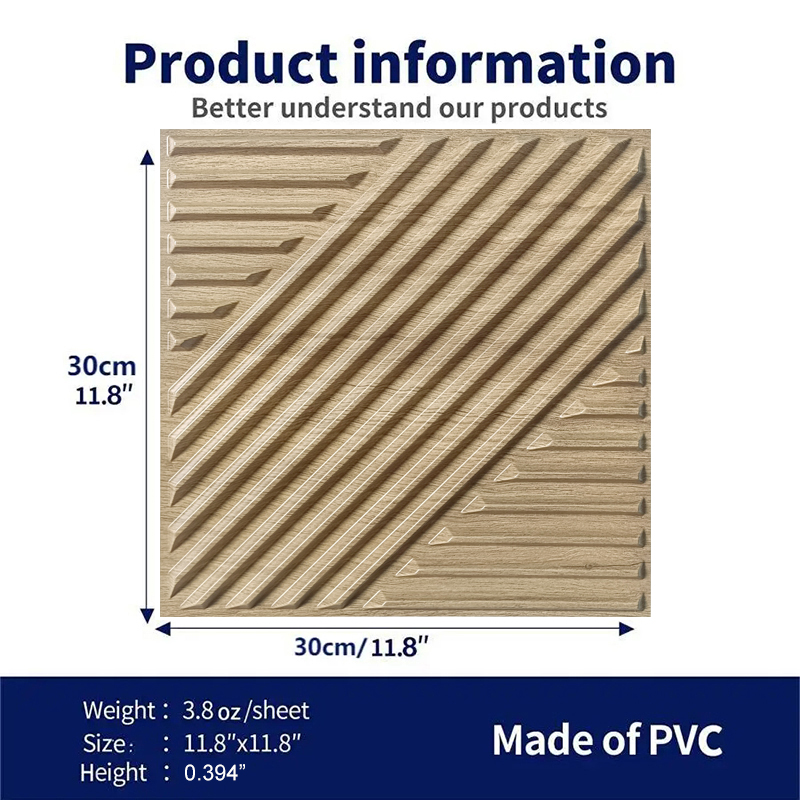 12 Pcs  3D Wall Panel 30x30cm  - Home Cinema Wall 评论和价格