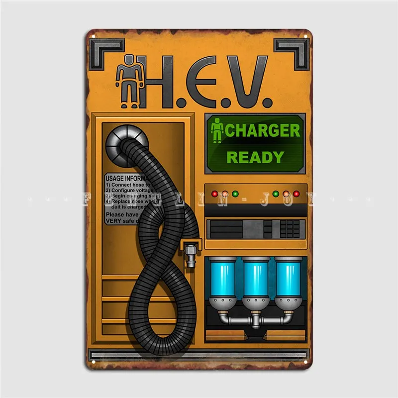 Half Life Hev Charger Metal Si - Home Cinema Wall 评论和价格