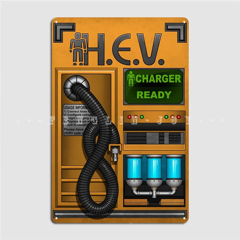Half Life Hev Charger Metal Si - Home Cinema Wall 评论和价格