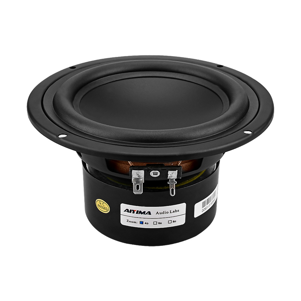 AIYIMA 1Pcs 5.25 Inch Subwoofe - Home Cinema Complet 评论和价格