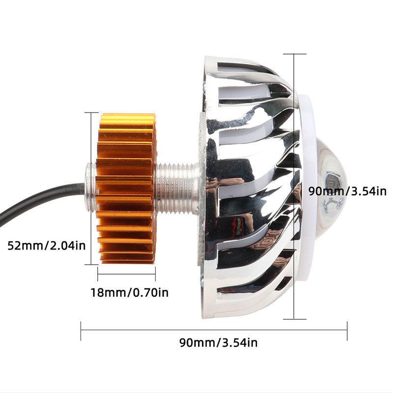 1pcs Car Motorcycle Headlight  - Projector Lamp Replacement 评论和价格