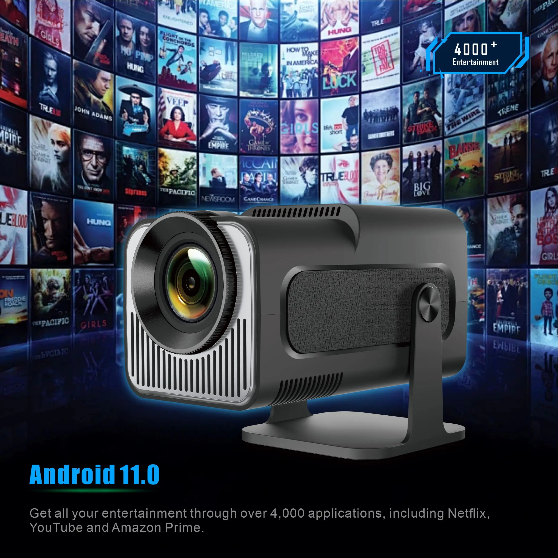 Salange HY320 Mini Projector 7 - Home Cinema Projector Xiaomi 评论和价格
