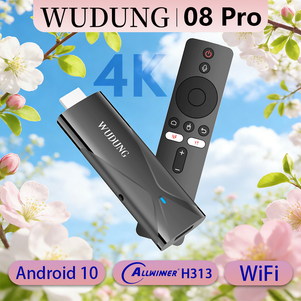 WD08 PRO TV Dongle Android10 A - Home Cinema Media Player 评论和价格