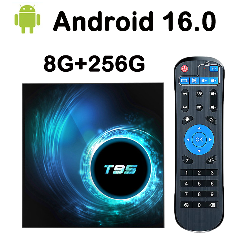 T95 Android TV Box 4K Ultra HD - Home Cinema Media Player 评论和价格