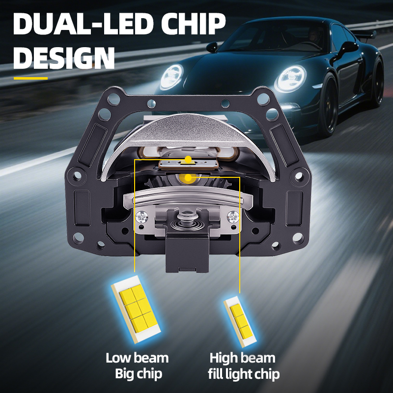 SANVI Car LK8 Bi LED Projector - Projector Lamp Replacement 评论和价格